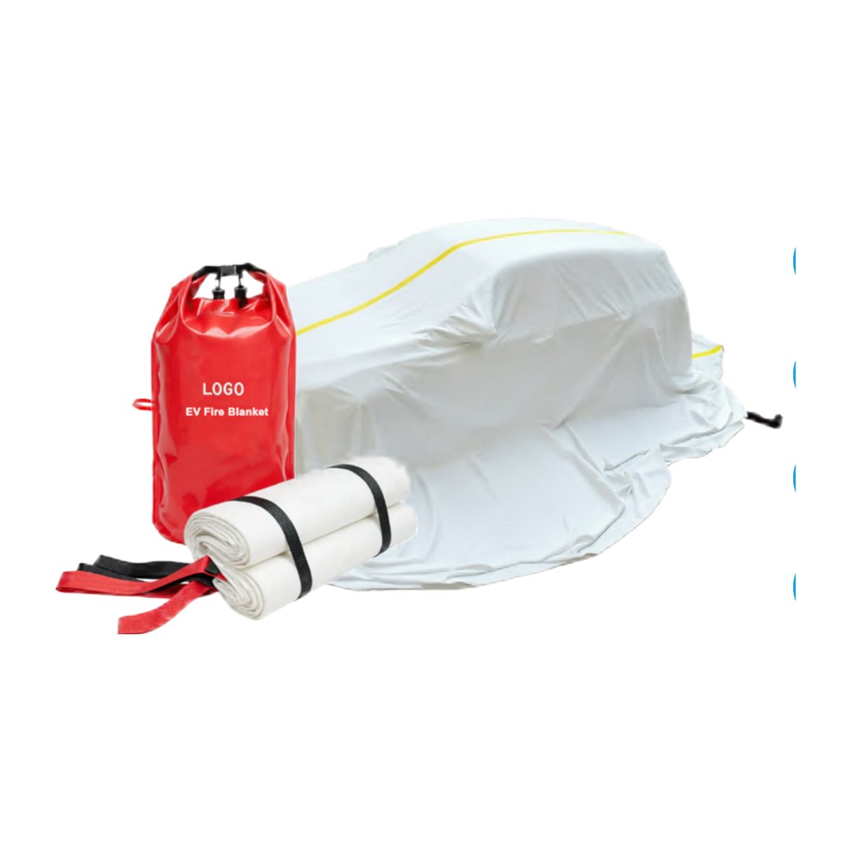 EV Fire Containment Blanket, Uncoated