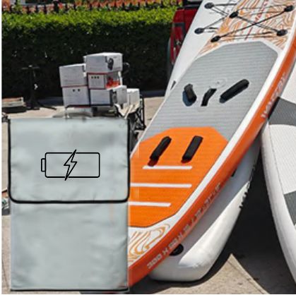 Multi-Purpose Fire Resistant Bag: E-board batteries